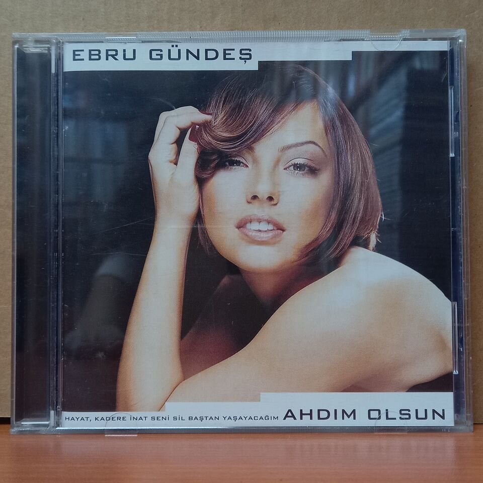 EBRU GÜNDEŞ - AHDIM OLSUN (2001) - CD 2.EL