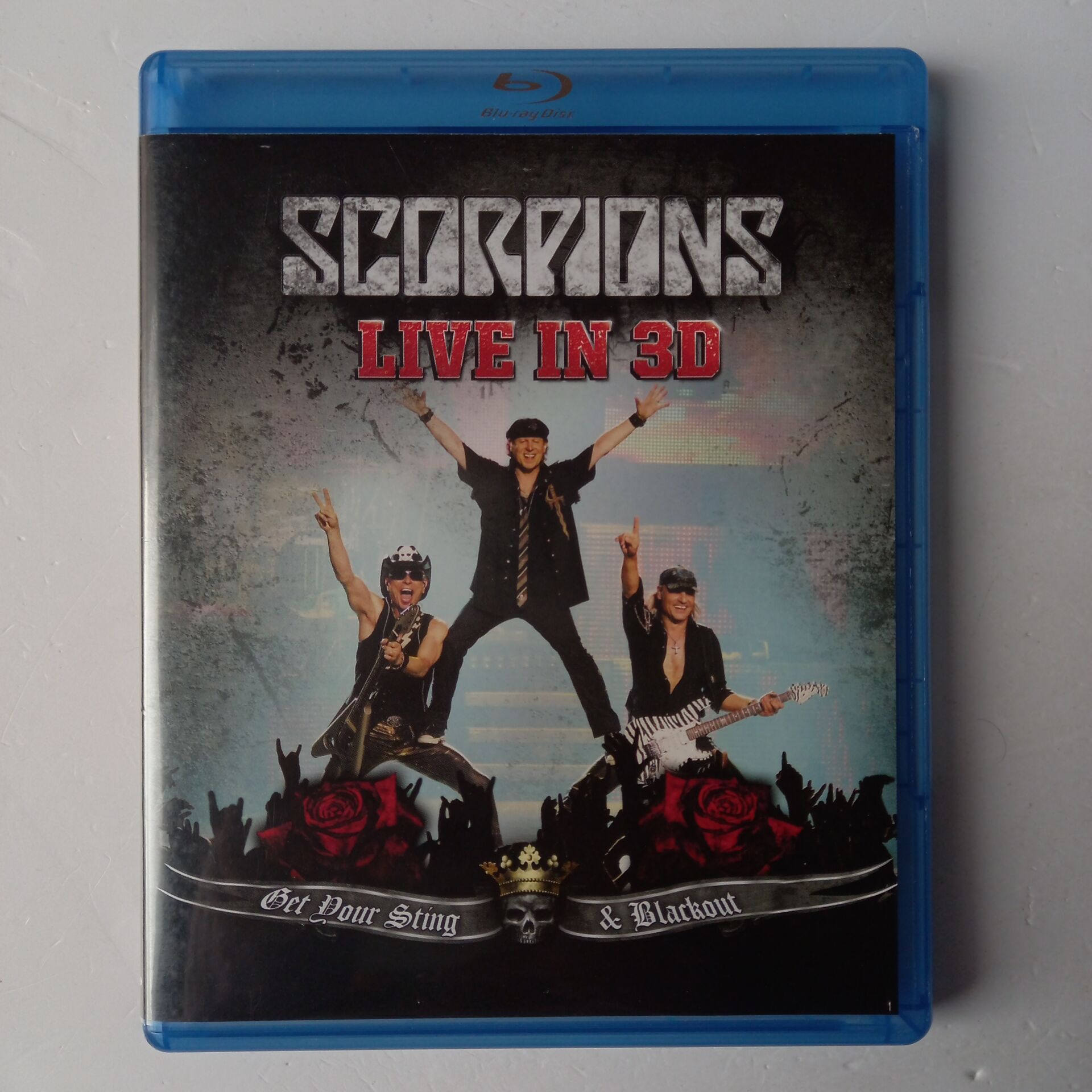 SCORPIONS - LIVE IN 3D- BLU-RAY 2.EL