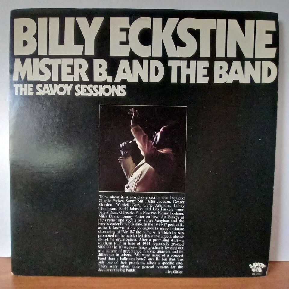 BILLY ECKSTINE – MISTER B. AND THE BAND (1976) - 2LP 2.EL PLAK