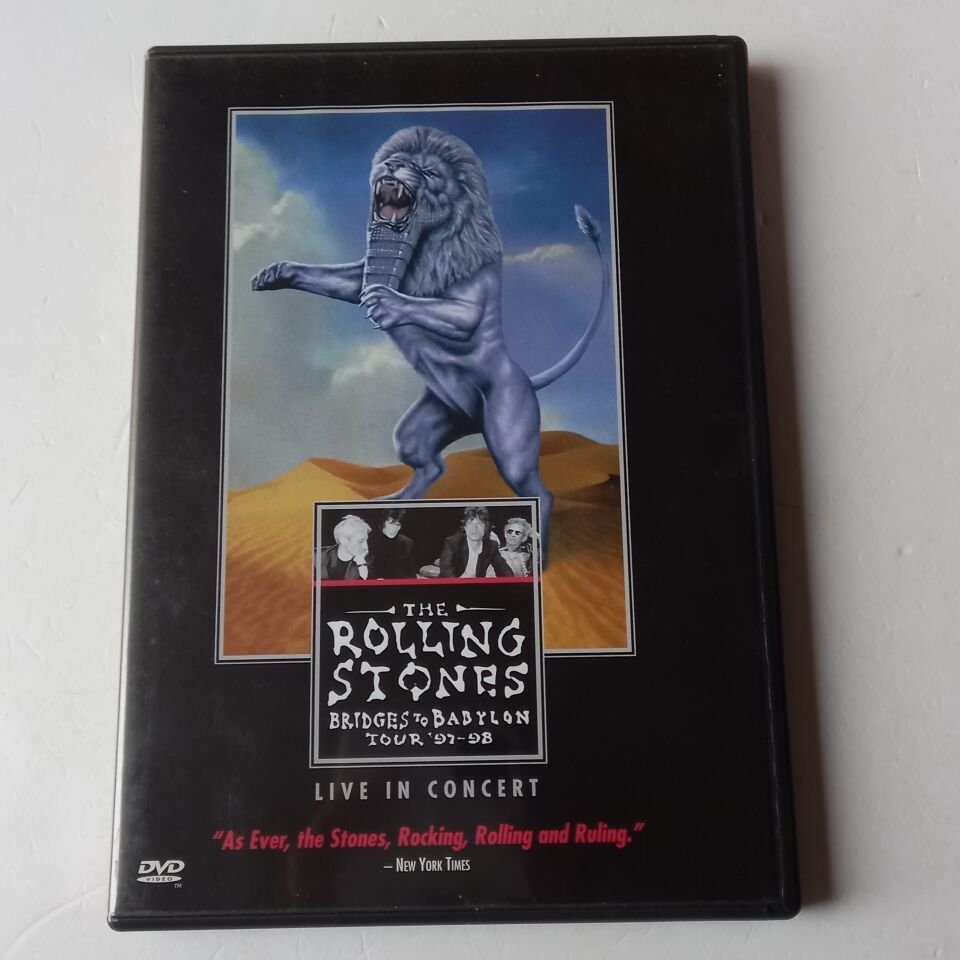 THE ROLLING STONES - BRIDGES TO BABYLON TOUR 97-98 / LIVE IN CONCERT - DVD 2.EL