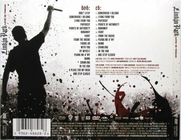 LINKIN PARK - LIVE IN TEXAS (2003) - CD+DVD SIFIR