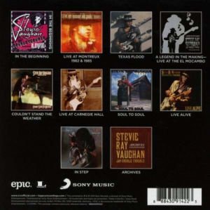 STEVIE RAY VAUGHAN & DOUBLE TROUBLE – THE COMPLETE EPIC RECORDINGS COLLECTION (2014) 12xCD BOX SET SIFIR