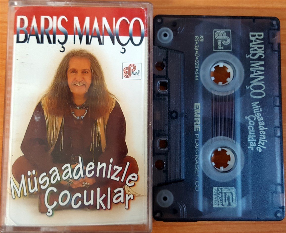 BARIŞ MANÇO - MÜSAADENİZLE ÇOCUKLAR (1995) - KASET 2.EL