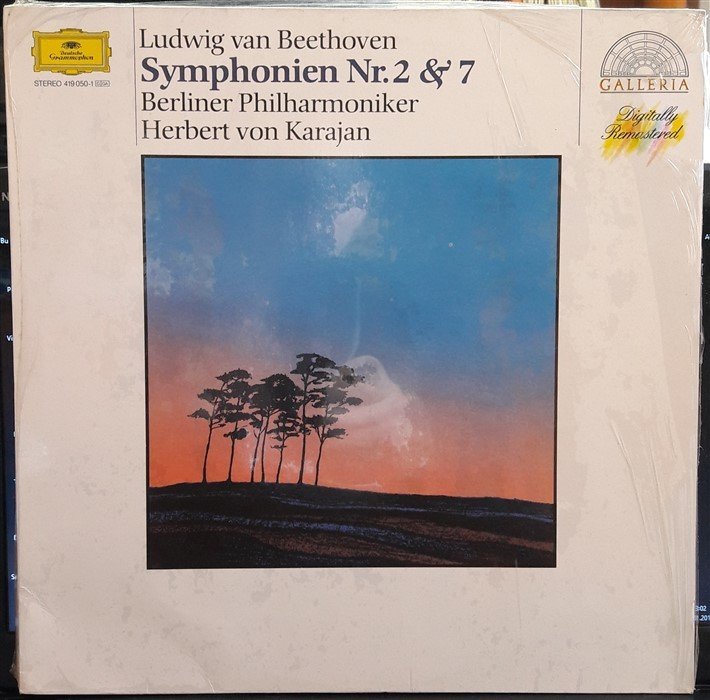 BEETHOVEN: SYMPHONIES NOS.2&7, BERLINER PHILHARMONIKER, HERBERT VON KARAJAN (1977) - 2.EL PLAK