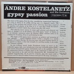 ANDRE KOSTELANETZ AND HIS ORCHESTRA - GYPSY PASSION (1960) - LP 2.EL PLAK