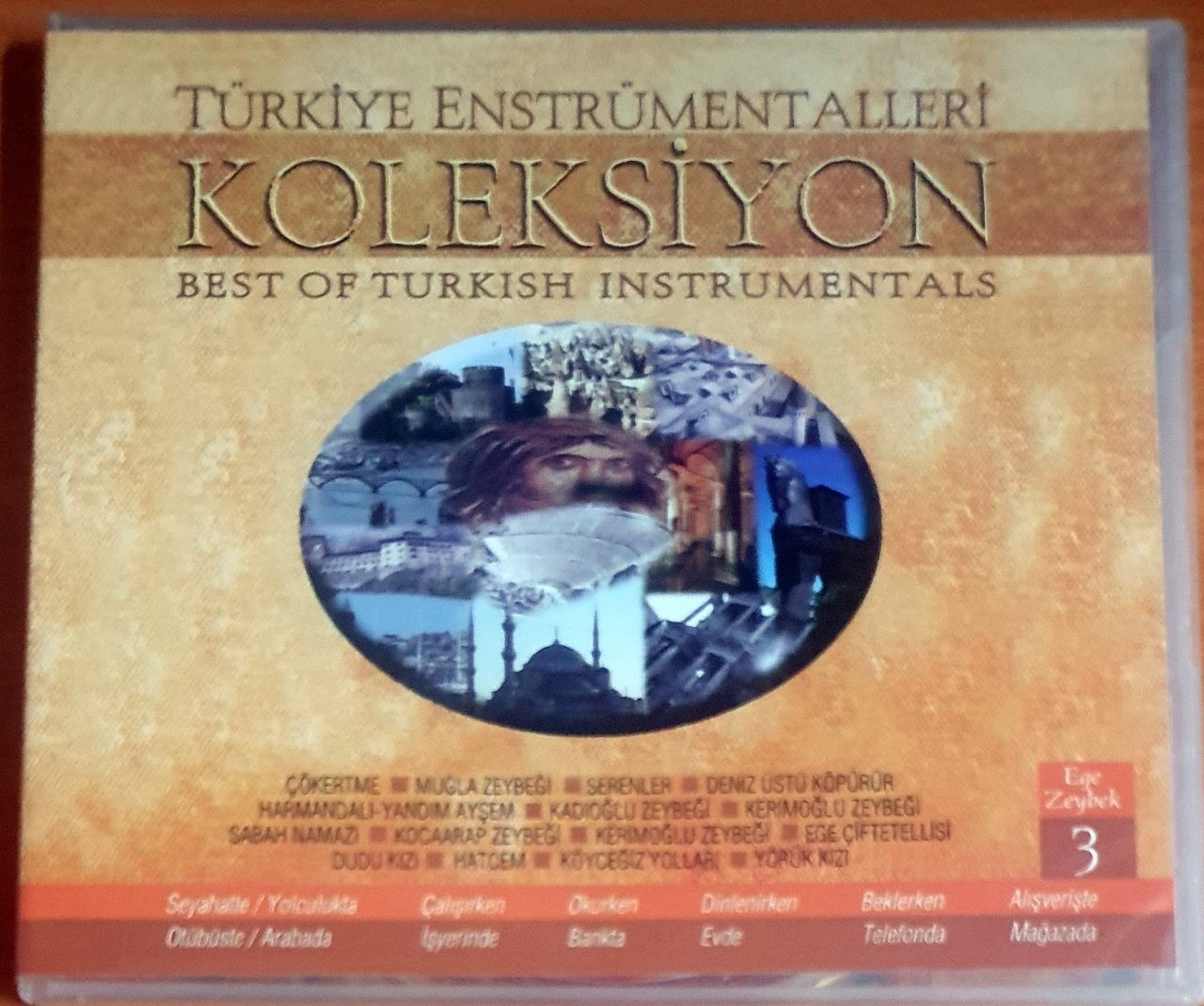 TÜRKİYE ENSTRÜMANTELLERİ KOLEKSİYON / EGE, ZEYBEK 3 - CD 2.EL