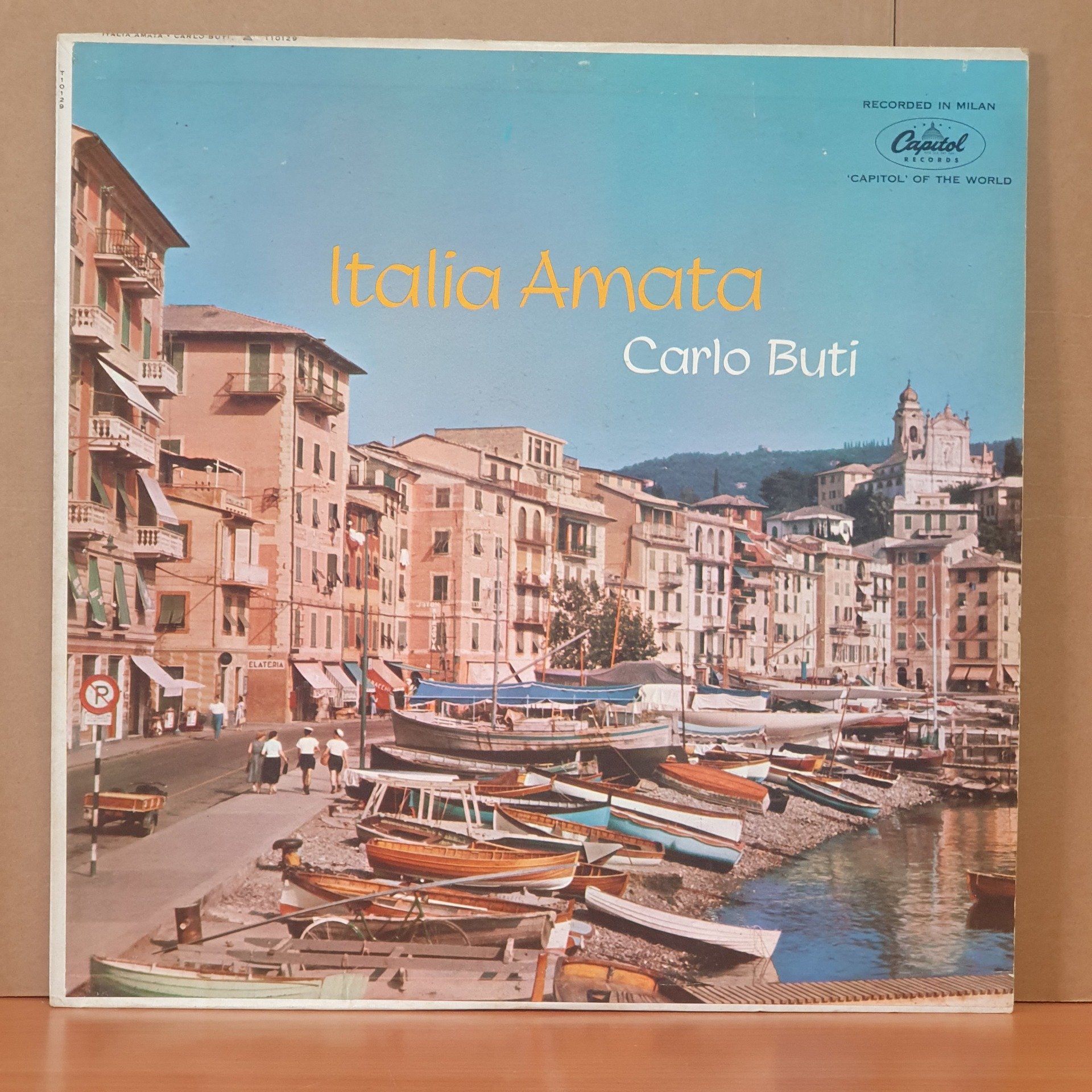 CARLO BUTI - ITALIA AMATA (1958) - LP 2.EL PLAK