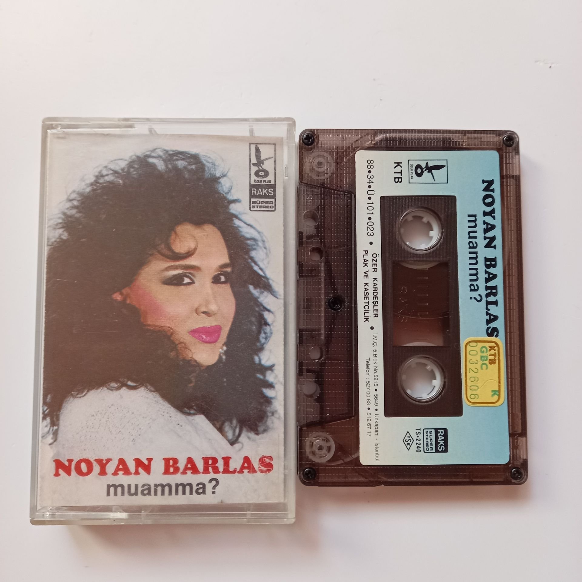 NOYAN BARLAS - MUAMMA? (1988) - KASET 2.EL