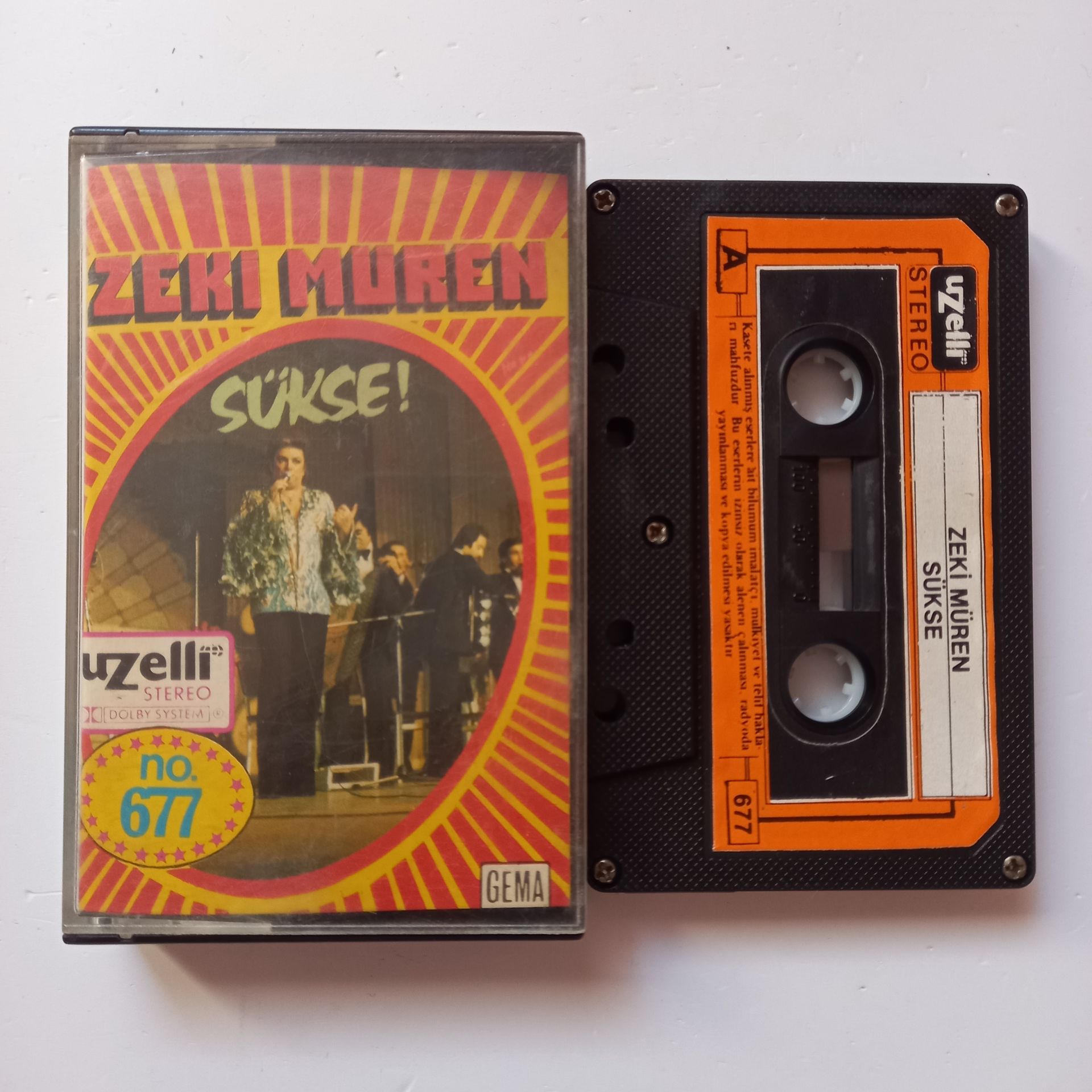ZEKİ MÜREN - SÜKSE! - KASET 2.EL