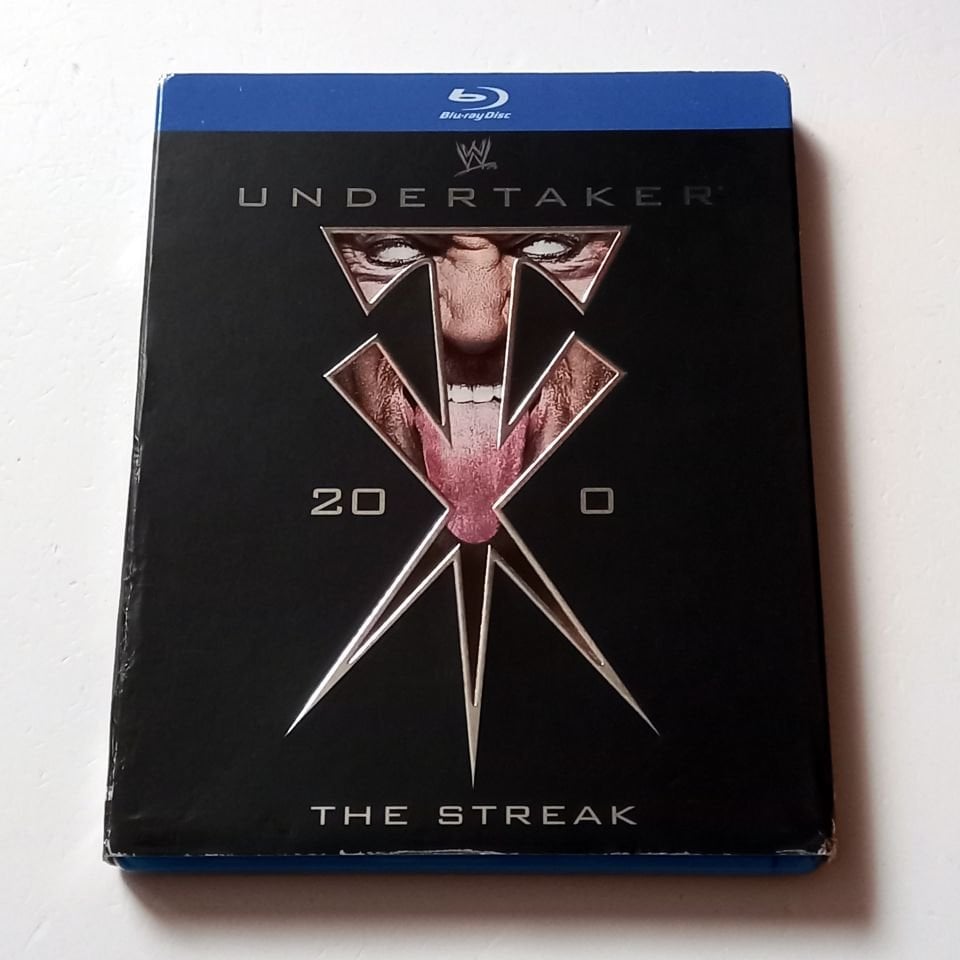 WWE UNDERTAKER: THE STREAK 20 - 0 - 3 DİSK BLU-RAY SLIPCOVER REGION A 2.EL TR ALTYAZI YOKTUR