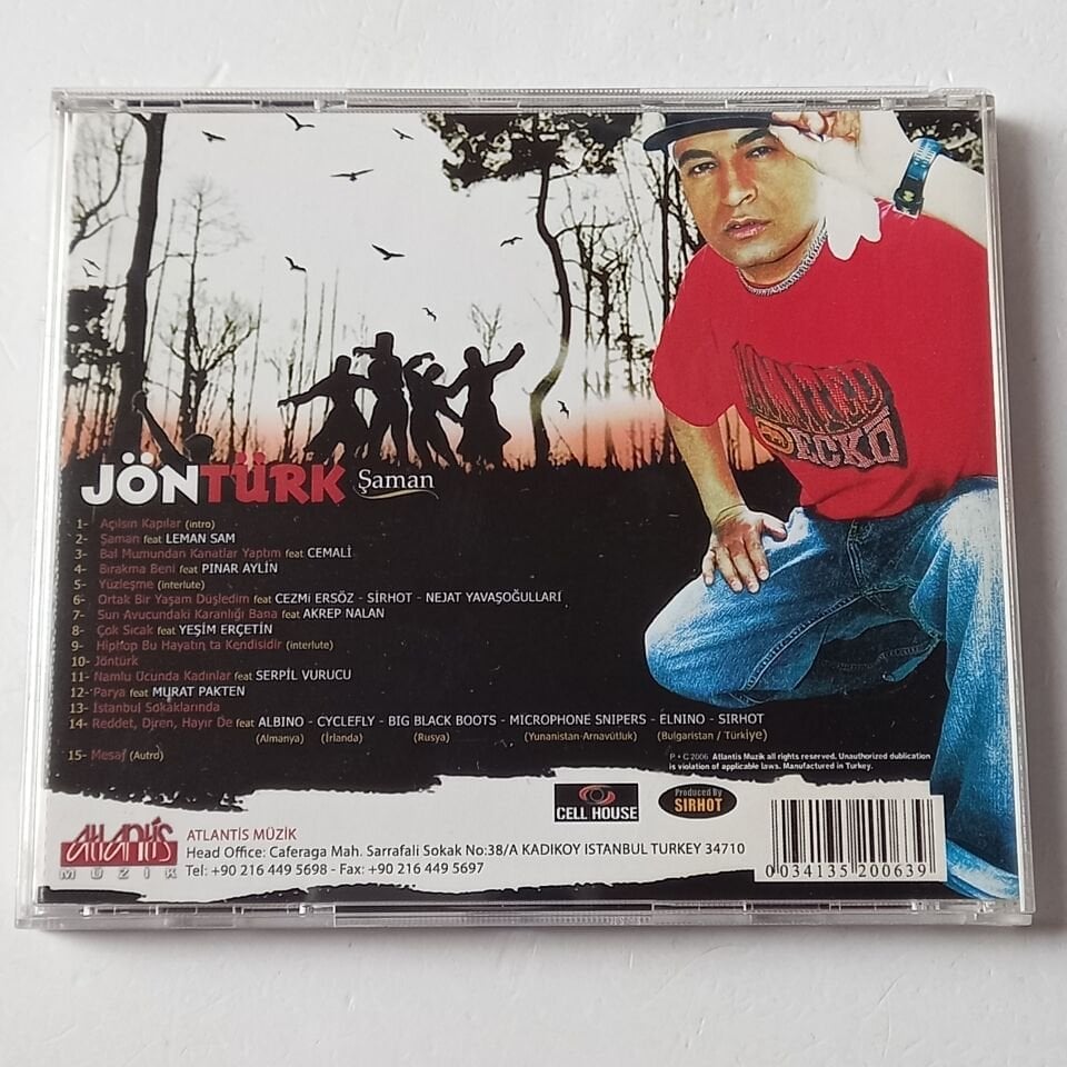 JÖNTÜRK – ŞAMAN (2006) - CD 2.EL