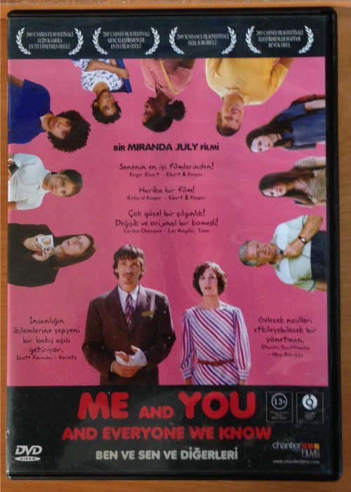 BEN VE SEN VE DİĞERLERİ - ME AND YOU AND EVERYONE WE KNOW - JOHN HAWKES - MIRANDA JULY - DVD 2.EL
