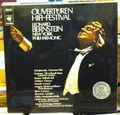 BERSTEIN OUVERTUREN HIFI FESTIVAL NYP 2LP CBS