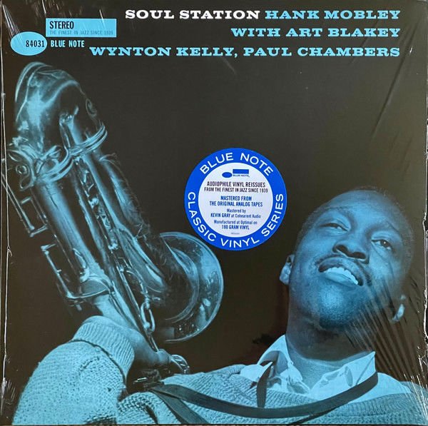 HANK MOBLEY - SOUL STATION (1960) - LP BLUE NOTE CLASSIC VINYL SERIES 180GR 2021 EDITION SIFIR PLAK
