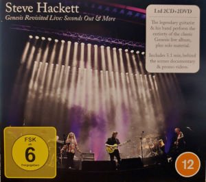 STEVE HACKETT – GENESIS REVISITED LIVE: SECONDS OUT & MORE (2022) 2xCD + 2xDVD BOX SIFIR