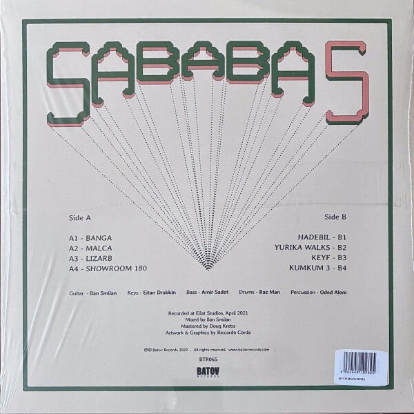 SABABA 5 - SABABA 5 (2022) - LP 2025 GREEN COLOURED EDITION SIFIR PLAK