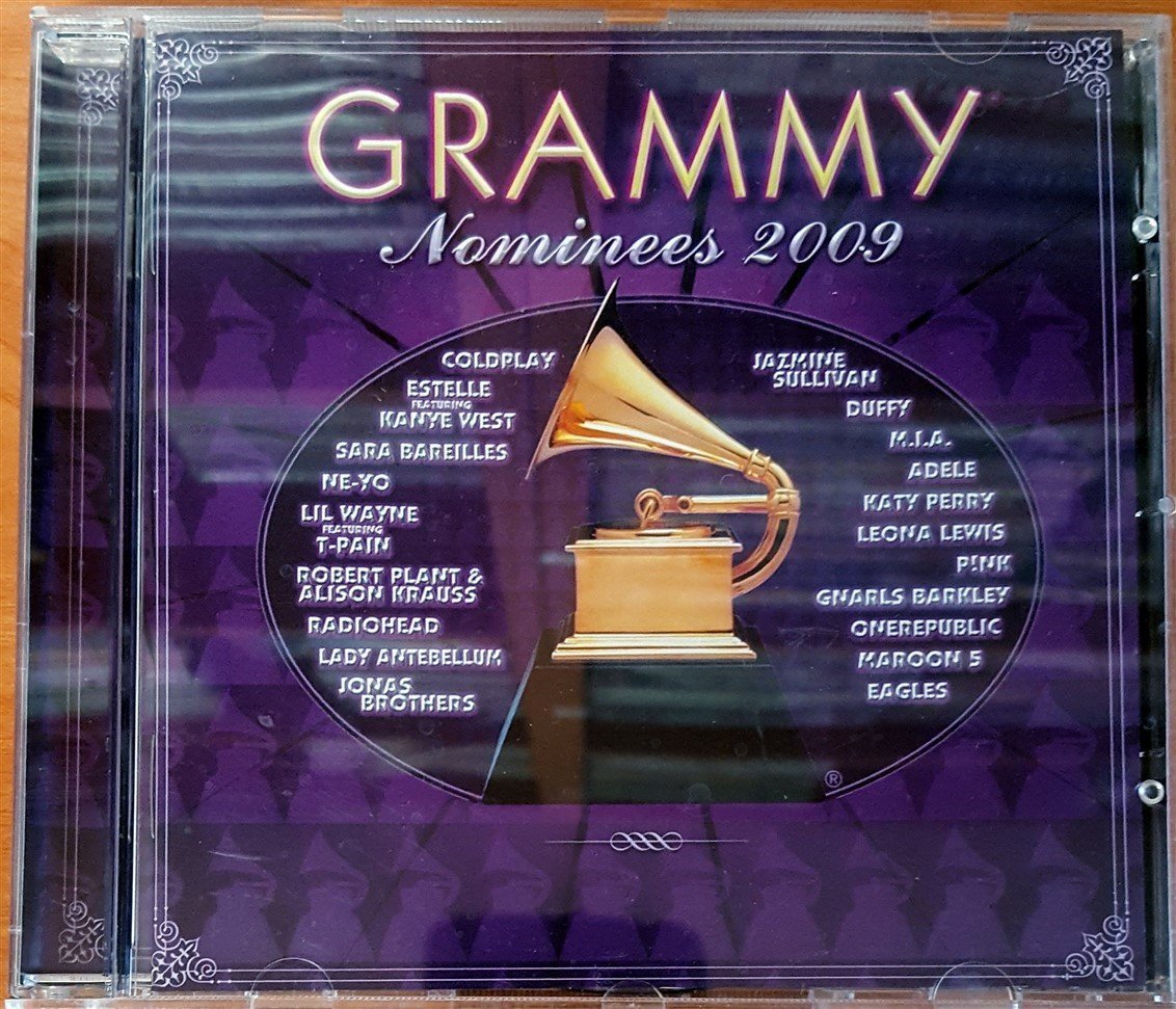 GRAMMY NOMINEES 2009 / ADELE COLDPLAY DUFFY RADIOHEAD MAROON 5 EAGLES (2009) CD 2.EL