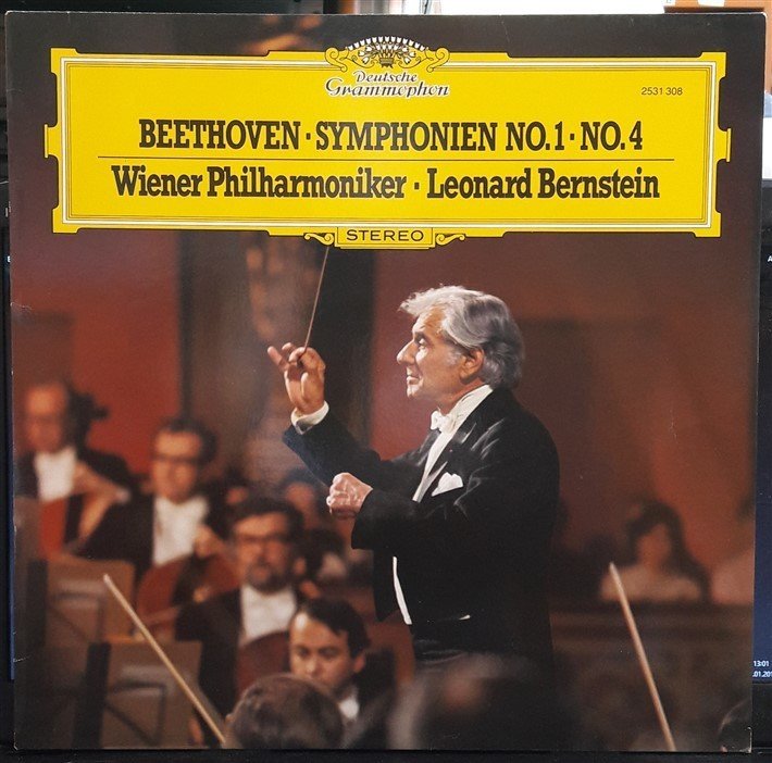 BEETHOVEN: SYMPHONIES NOS.1&4, WIENER PHILHARMONIKER, LEONARD BERNSTEIN - 2.EL PLAK