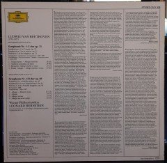 BEETHOVEN: SYMPHONIES NOS.1&4, WIENER PHILHARMONIKER, LEONARD BERNSTEIN - 2.EL PLAK
