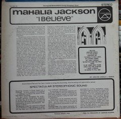 MAHALIA JACKSON - I BELIEVE - PLAK 2.EL