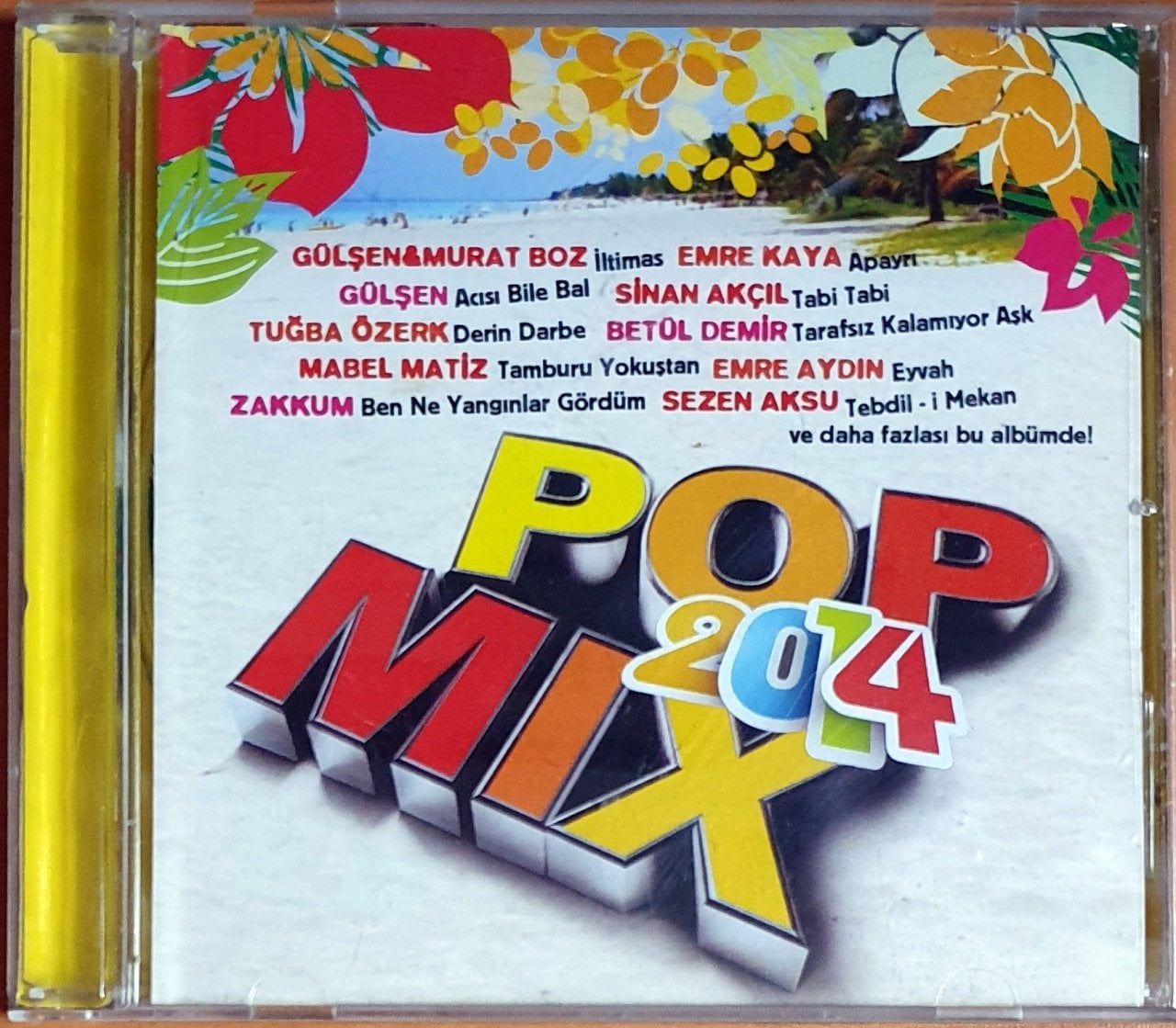 POP 2014 MIX / EMRE KAYA, GÜLŞEN, MABEL MATİZ, EMRE AYDIN, SEZEN AKSU (2014) - CD DMC 2.EL