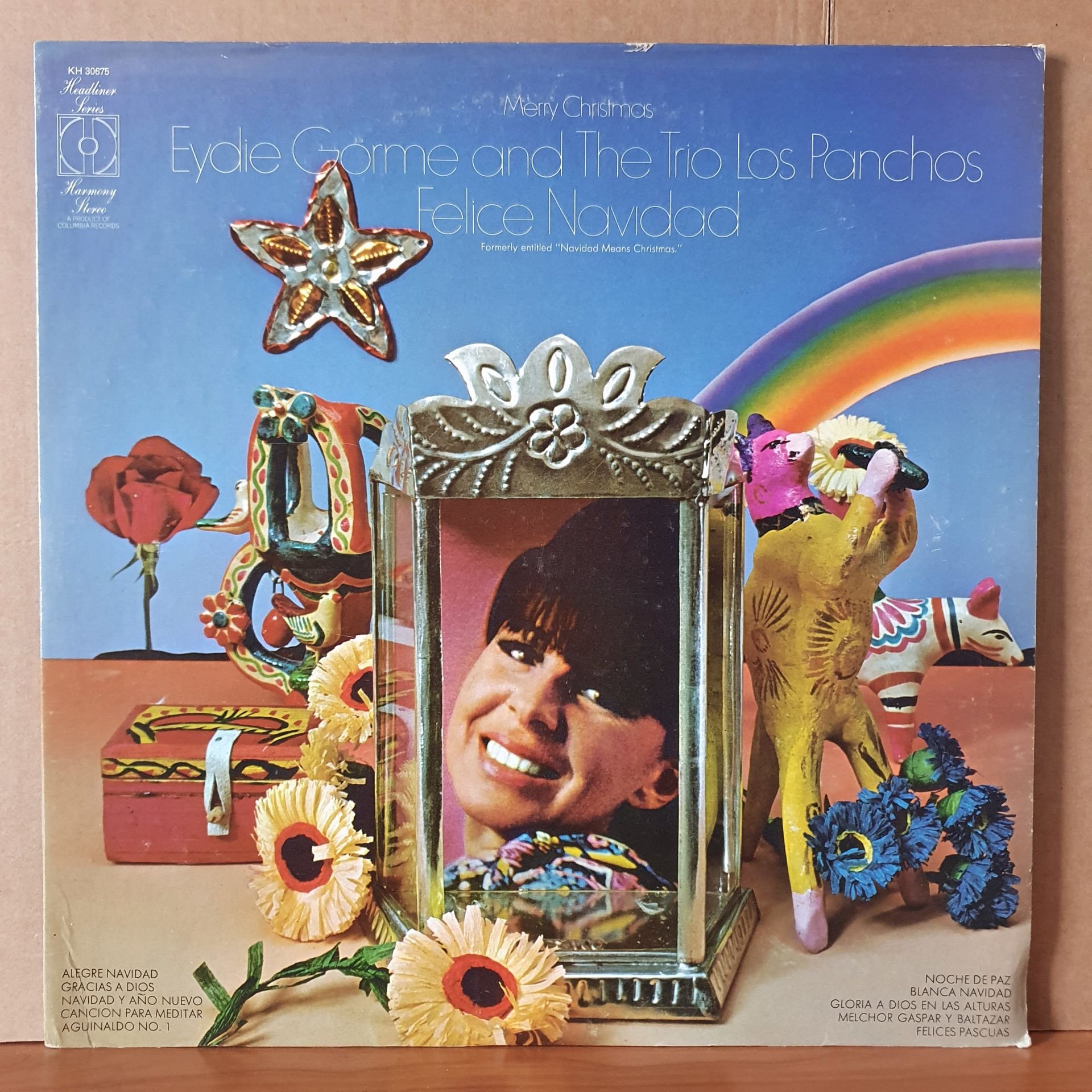 EYDIE GORME AND THE TRIO LOS PANCHOS - FELICE NAVIDAD (1971) - LP 2.EL PLAK