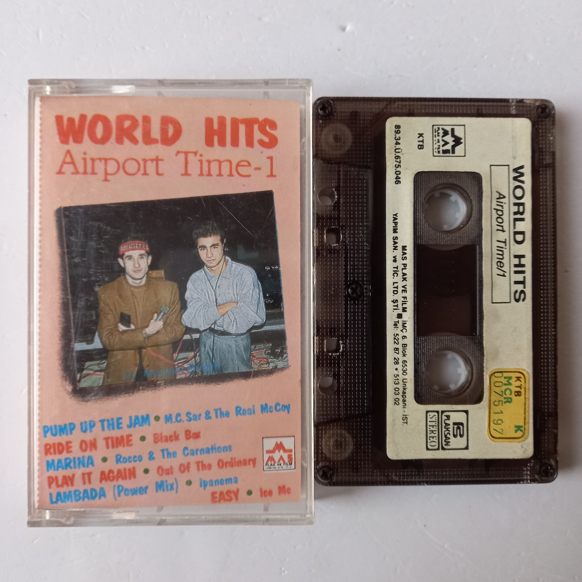 WORLD HITS AIRPORT TIME - 1 (1989) - KASET 2.EL