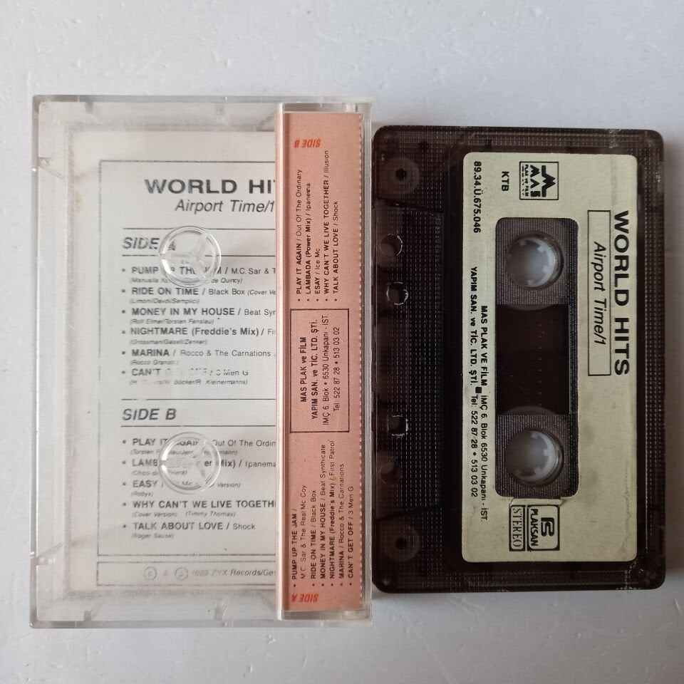 WORLD HITS AIRPORT TIME - 1 (1989) - KASET 2.EL