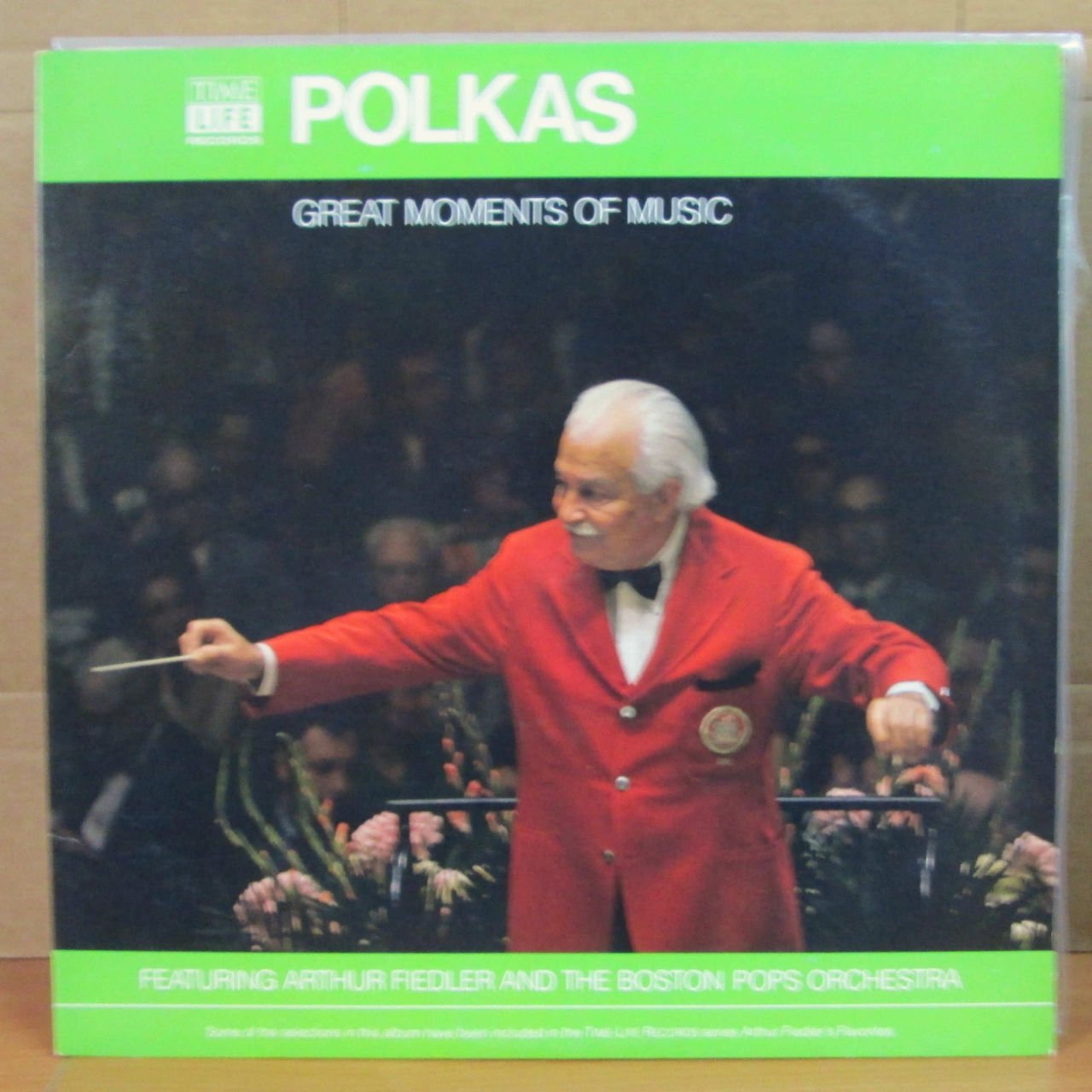 ARTHUR FIEDLER BOSTON POPS POLKAS LP 2.EL