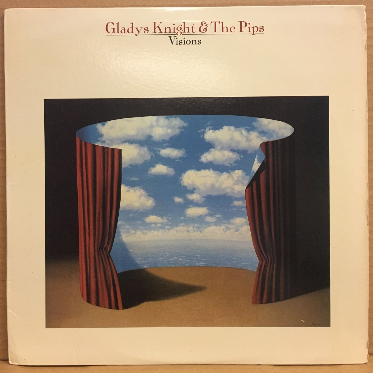 GLADYS KNIGHT & THE PIPS - VISIONS (1983) - LP 2.EL PLAK