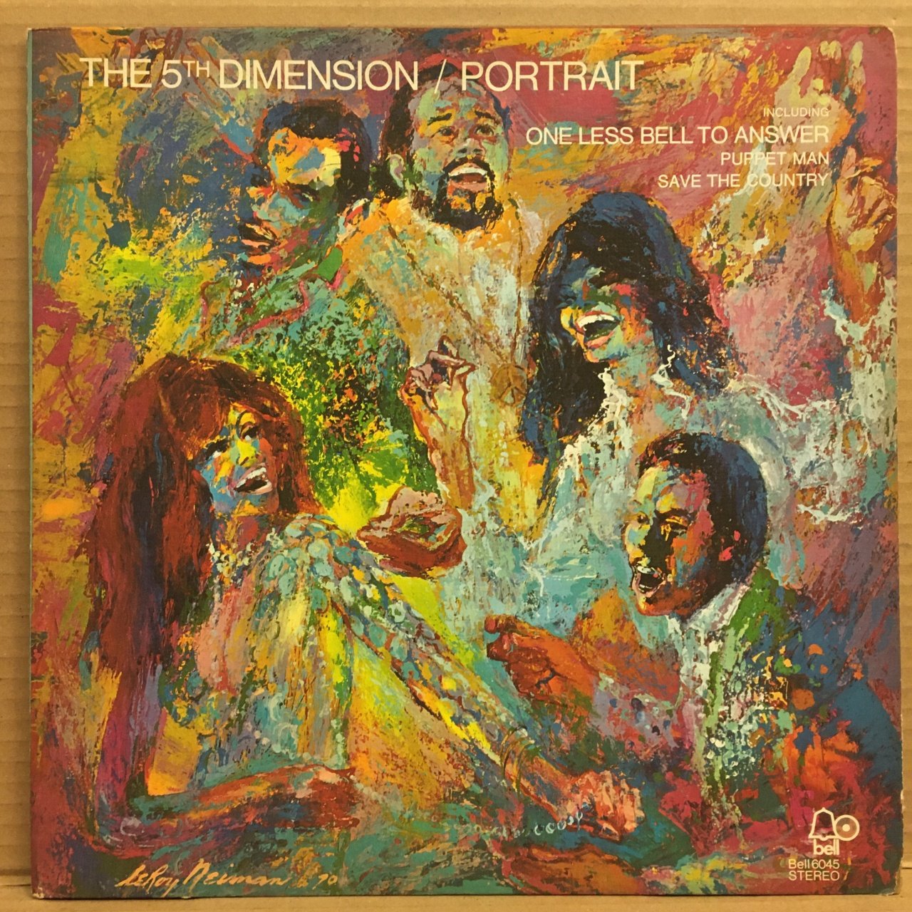 5TH DIMENSION - PORTRAIT (1970) - LP GATEFOLD 2.EL PLAK
