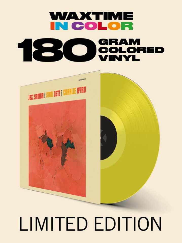 STAN GETZ & CHARLIE BYRD - JAZZ SAMBA (1962) - LP 180GR 2018 YELLOW COLOURED EDITION LATIN JAZZ BOSSA NOVA SIFIR PLAK