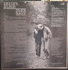JOAN BAEZ - DAVID'S ALBUM (1969) - 2.EL PLAK