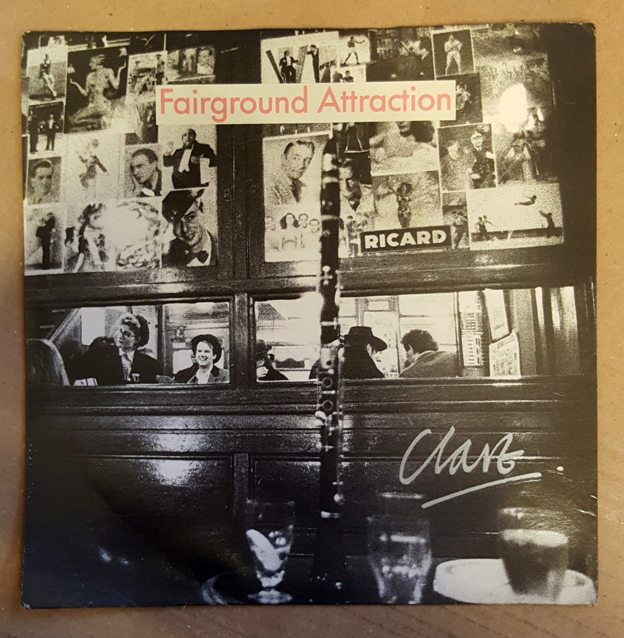 FAIRGROUND ATTRACTION - CLARE / THE GAME OF LOVE (1989) - 7'' 45 DEVİR 2.EL PLAK