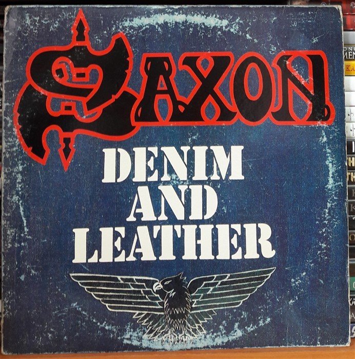 SAXON - DENIM AND LEATHER (1981) - PLAK 2.EL