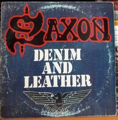 SAXON - DENIM AND LEATHER (1981) - PLAK 2.EL