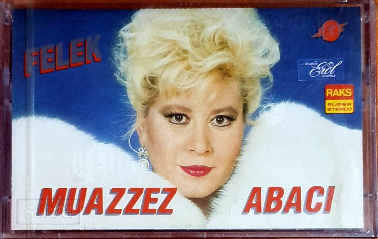 MUAZZEZ ABACI - FELEK (1989) - KASET FONO MÜZİK SIFIR