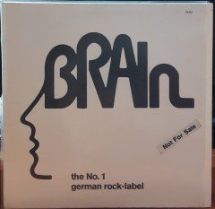 BRAIN THE NO.1 GERMAN ROCK-LABEL - PROMO PLAK 2.EL GROBSCHNITT, NEU, CLUSTER, JANE, GURU GURU...