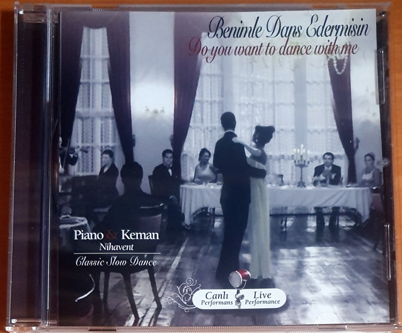 BENİMLE DANS EDERMİSİN / PIANO & KEMAN / CLASSIC SLOW DANCE - CD 2.EL