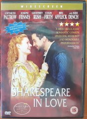 SHAKESPEARE IN LOVE - GWYNETH PALTROW - JOSEPH FIENNES - GEOFFREY RUSH - JUDI DENCH - DVD 2.EL TR ALTYAZI YOKTUR