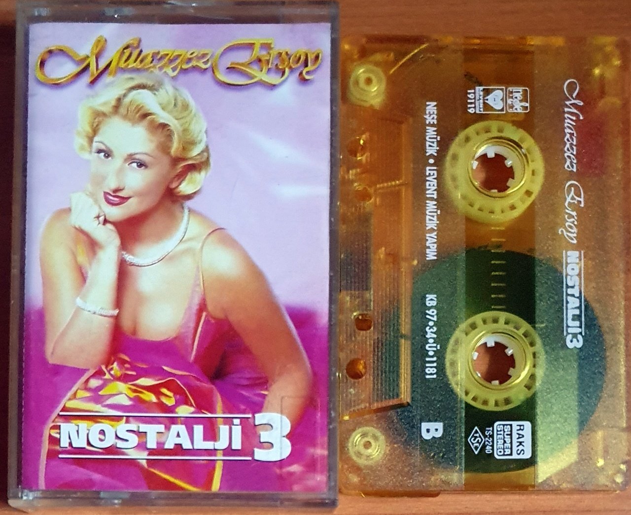 MUAZZEZ ERSOY - NOSTALJİ 3 (1997) - KASET 2.EL
