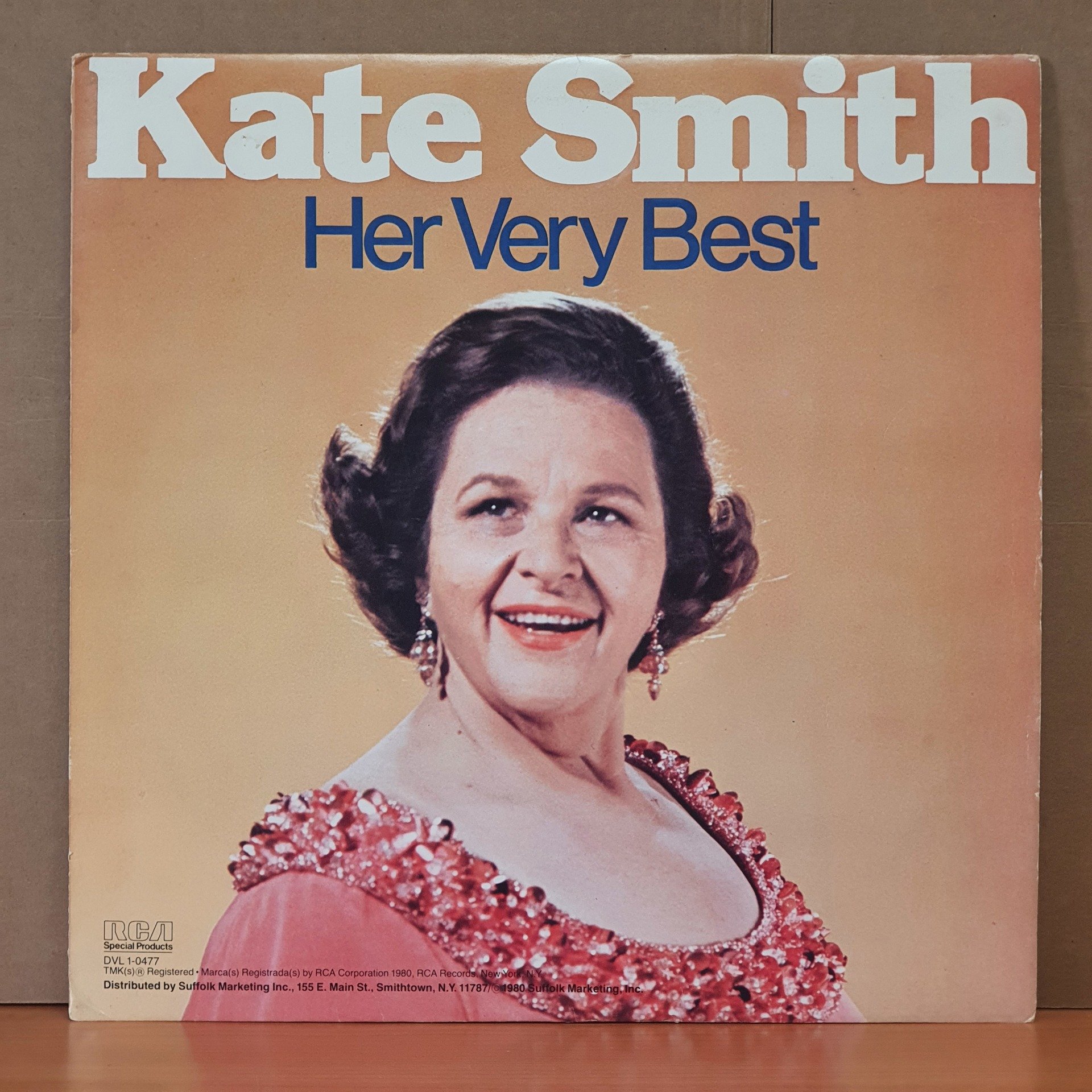 KATE SMITH - HER VERY BEST (1980) - LP 2.EL PLAK