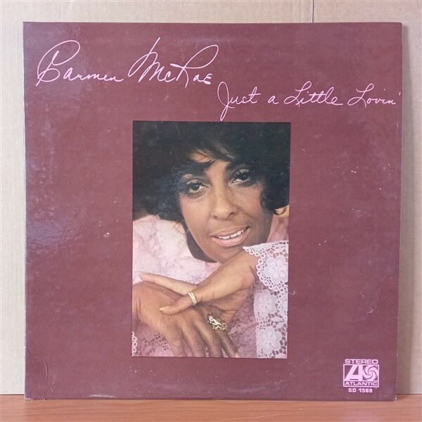 CARMEN MCRAE – JUST A LITTLE LOVIN' (1970) - LP 2.EL PLAK