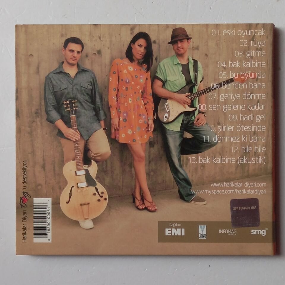 HARİKALAR DİYARI – BAK KALBİNE (2010) - CD DIGIPAK 2.EL