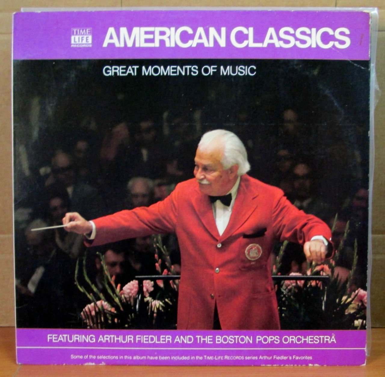 ARTHUR FIEDLER BOSTON POPS GREAT MOMENTS LP 2.EL