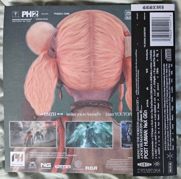 BRING ME THE HORIZON - POST HUMAN NEX GEN (2024) - 2LP SMOKEY MARBLED COLOURED DLX EDITION SIFIR PLAK