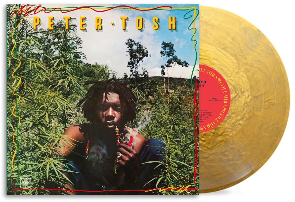 PETER TOSH - LEGALIZE IT (1976) - LP 2026 HOT MELT GOLD COLOURED EDITION SIFIR PLAK
