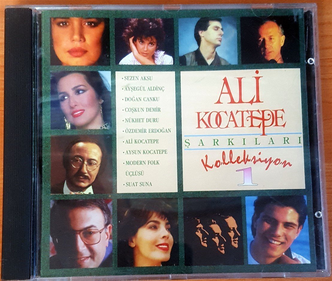 ALİ KOCATEPE ŞARKILARI - KOLLEKSİYON 1 CD 2.EL