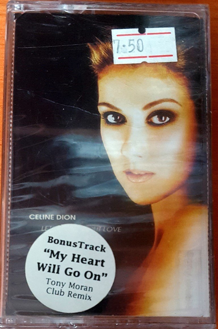 CELINE DION - LET'S TALK ABOUT LOVE KASET SIFIR