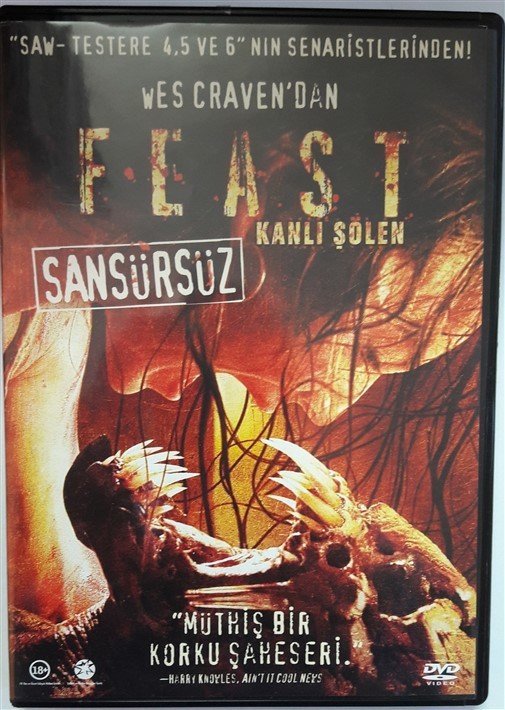 KANLI ŞÖLEN - FEAST - JOHN GULAGER - DVD 2.EL